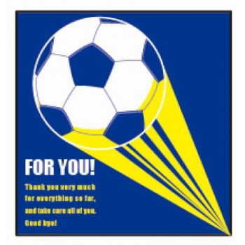 学校色紙2　サッカー　AR0819069