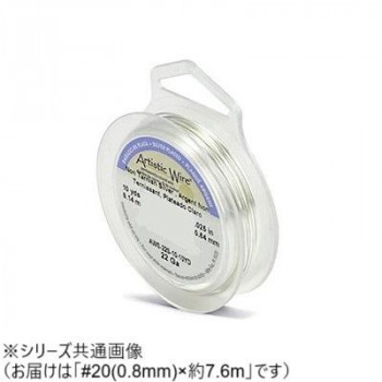 AW ワイヤー（オールドスプールス） ノンターニッシュシルバー20(0.8Φ) 20（0.81mm）約7.6m