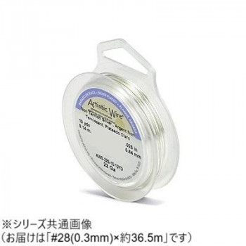 AW ワイヤー（オールドスプールス） ノンターニッシュシルバー28(0.3Φ) 28（0.3mm）約36.5m