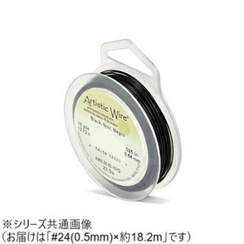 AW ワイヤー（オールドスプールス） ブラック24(0.5Φ) 24（0.5mm）約18.2m