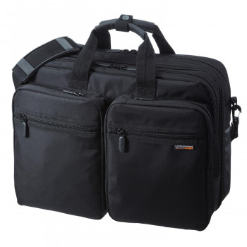 サンワサプライ 3WAYビジネスバッグ 出張用 15.6インチワイド ブラック BAG-3WAY21BK