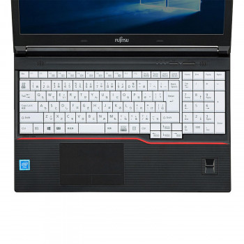 サンワサプライ ノート用 シリコンキーボードカバー 富士通LIFEBOOKAシリーズ用 FA-SLIFEA2W