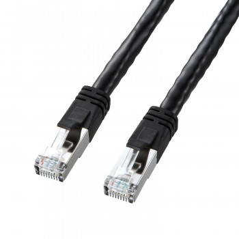 サンワサプライ PoECAT6 LANケーブル 3m KB-T6POE-03BK