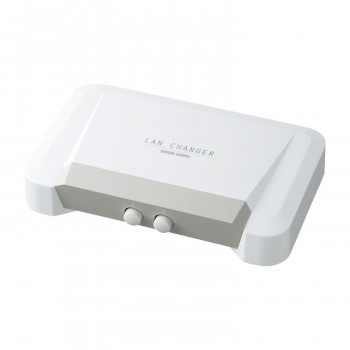 サンワサプライ LAN切替器 2回路 SW-LAN21