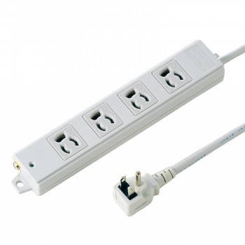 サンワサプライ 工事物件タップ 4個口・3m TAP-K4L-3