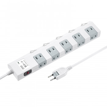 サンワサプライ 節電タップ 2P・10個口・1m TAP-SP2110SW-1
