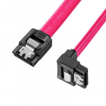 サンワサプライ 下L型シリアルATA3ケーブル 0.5m TK-SATA3-05SL