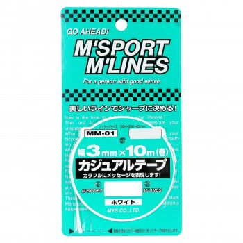 カジュアルテープ WH 3mm MM-01
