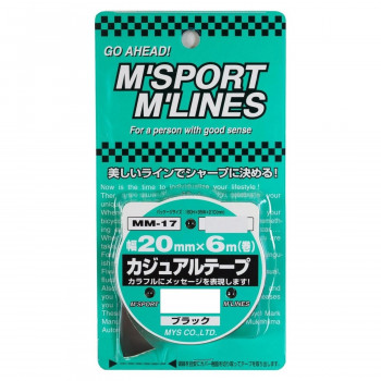 カジュアルテープ BK 20mm MM-17