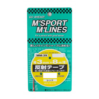 反射テープ RE  3mm×8m MM-39