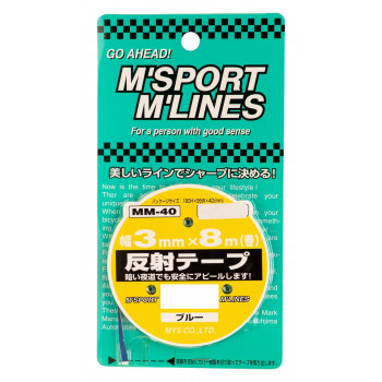 反射テープ BL  3mm×8m MM-40
