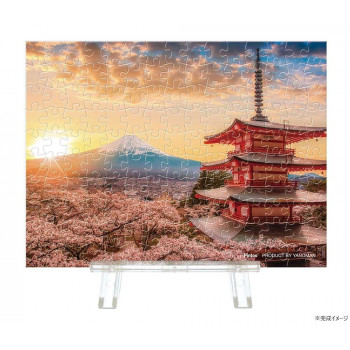 やのまん 風景 富士山と桜 2308-27
