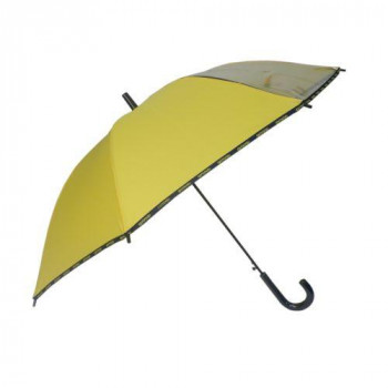 OUTDOOR PRODUCTS 無地パイピング長傘 55cm イエロー