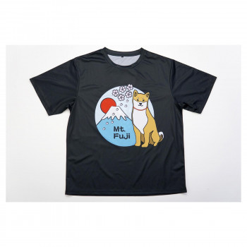 フレンズヒル　TシャツM　キリエフジシバタ　ブラックKS-103-148