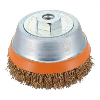 建工快速　カップブラシ　スカート付75mm　KCBー75KS　436105