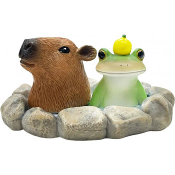 コポー　カピパラとお風呂　74029