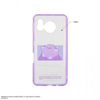 ポケットモンスター IIIIfitClear AQUOSsence7対応ケース メタモン POKE-822B