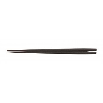 福井クラフト　PBT 22.5cm八角谷口箸　グレー乾漆 90022639