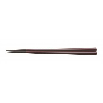 福井クラフト　PBT 22.5cm七角箸 チーク塗 90022652