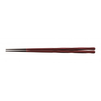 福井クラフト　PBT 22.7cm面彫箸 チーク 90032696