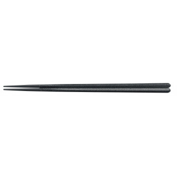福井クラフト　PBT 22.5cm細身五角箸黒乾漆 90032152