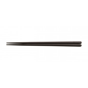 福井クラフト　SPS 19.5cm新六角木目箸 黒OM 90022861
