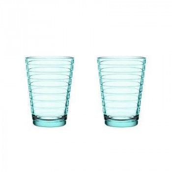 （A） Iittala イッタラ アイノ・アアルト ハイボール ペア ウォーターグリーン 1008629