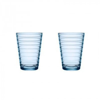 （A） Iittala イッタラ アイノ・アアルト ハイボール ペア アクア 1026180