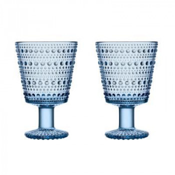 （A） Iittala イッタラ カステヘルミ ユニバーサルグラス ペア アクア 1051134