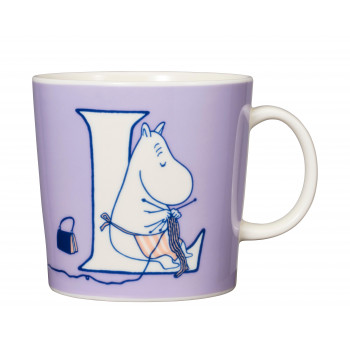 （A） Moomin ムーミン アルファベットコレクション マグ 0.4L L 1066896