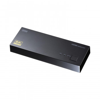 サンワサプライ 8K対応HDMI切替器(2入力・1出力) SW-HDR8K21L