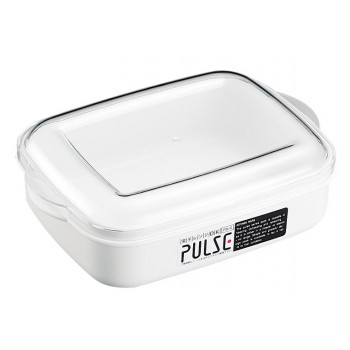 ENTEC　エンテック　PL-1003W パルスレンジ容器角1000ml白　箱入