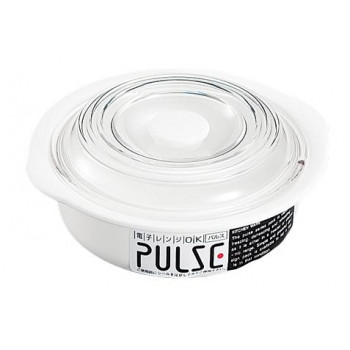 ENTEC　エンテック　PL-1201W パルスレンジ容器丸230ml白　箱入