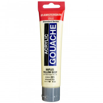 アムステルダム アクリリックガッシュ 70ml　ネープルスイエローディープ　AAG70 223　402402