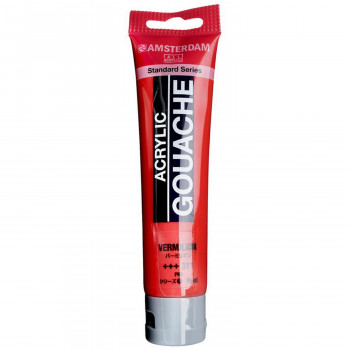 アムステルダム アクリリックガッシュ 70ml　バーミリオン　AAG70 311　402437