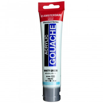アムステルダム アクリリックガッシュ 70ml　ホワイティ　グリーン　AAG70 135　442552