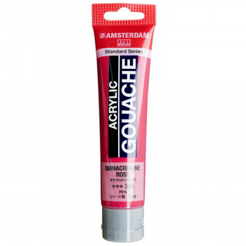 アムステルダム アクリリックガッシュ 70ml　キナクリドンローズ　AAG70 366　443060