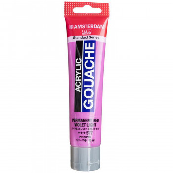 アムステルダム アクリリックガッシュ 70ml　パーマネントレッドバイオレットライト　AAG70 577　445438