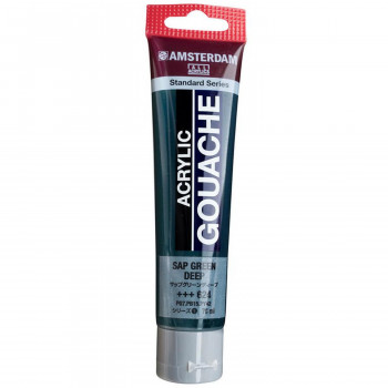 アムステルダム アクリリックガッシュ 70ml　サップグリーンディープ　AAG70 624　447406