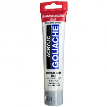 アムステルダム アクリリックガッシュ 70ml　ニュートラルグレーNO1　AAG70 705　447600