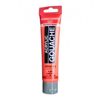 アムステルダム アクリリックガッシュ 70ml　リフレックス　レッド　AAG70 383　469167
