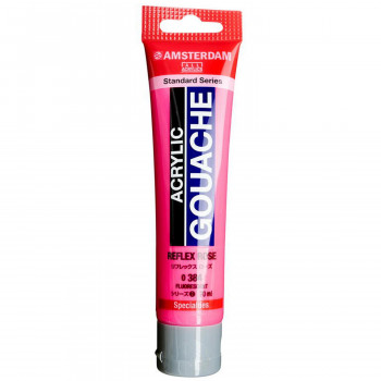 アムステルダム アクリリックガッシュ 70ml　リフレックス　ローズ　AAG70 384　469175