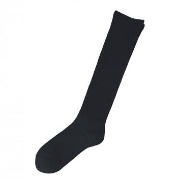 神戸生絲　コベス　紳士ふくらはぎ楽らく(毛混)ハイソックス24-27cm  5910  ブラック