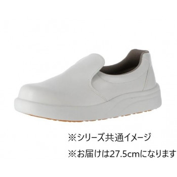 弘進ゴム　　　布靴(厨房靴)　シェフメイトセーフティー　α-300　白　27.5cm　E0635CH