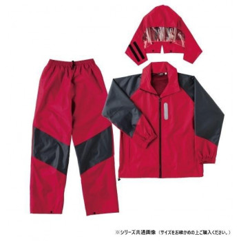 弘進ゴム　　　レインスーツ　ダイナギアソウル　DG-3000　レッド　3L　H0311BB