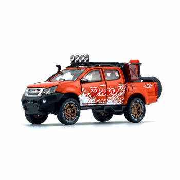 ビ-エムクリエイションズ いすゞ D-Max 18 タイライトオレンジ アクセサリーパック RHD 1/64スケール 64B0284