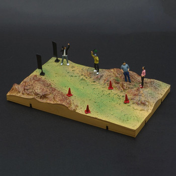 ビ-エムクリエイションズ ジオラマシティ -002カントリーサイド 草地バージョン 1/64スケール 64BDOR002