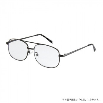 Aging Opti エイジングオプティ リーディンググラス STANDARD Simple DR-95 +1.50 GUN/CL