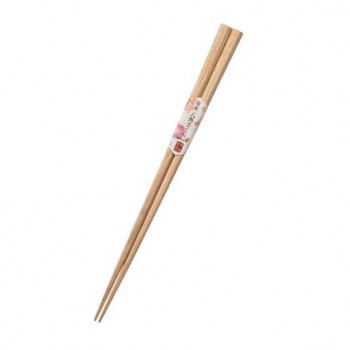 丸十　先角  八角木箸　桜　23cm  6K21-3