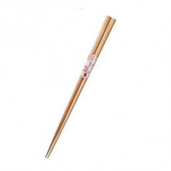 丸十　先角  八角木箸　桜　27cm  6K21-4